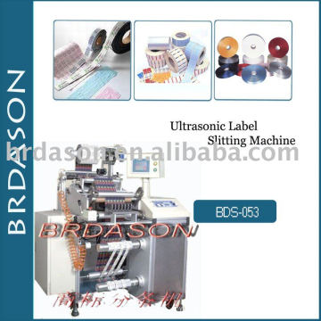 Ultraschall-Etikettenschneidemaschine